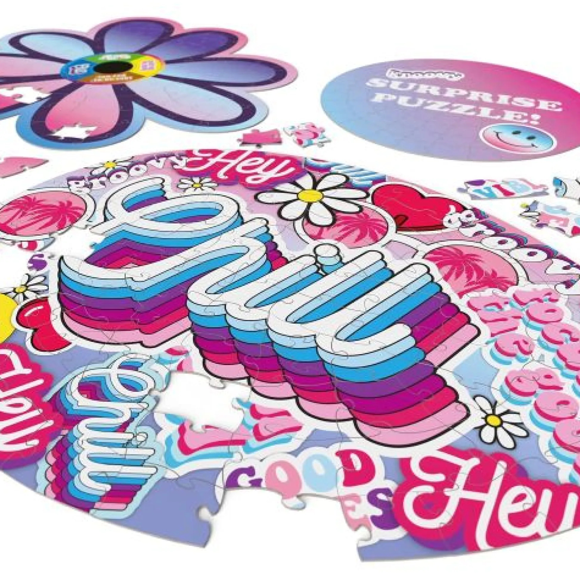 Calendar Holdings, LLC We Wear Cute Vibrant Egg-Shaped 100-Piece Puzzle* Puzzles