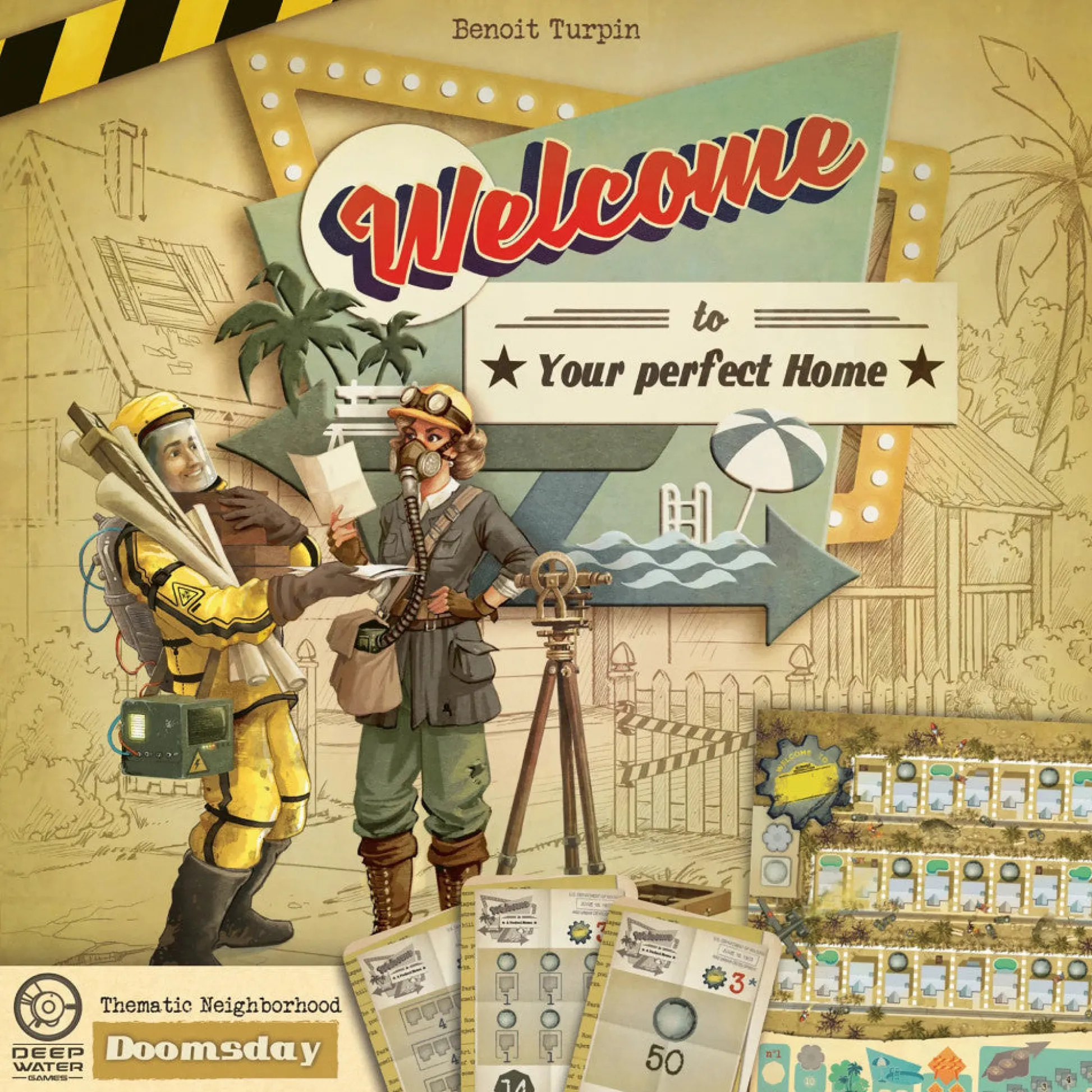 Flat River Group Welcome To... Doomsday Thematic Neighborhood Expansion Board Game* Board Games|Role-Playing Games