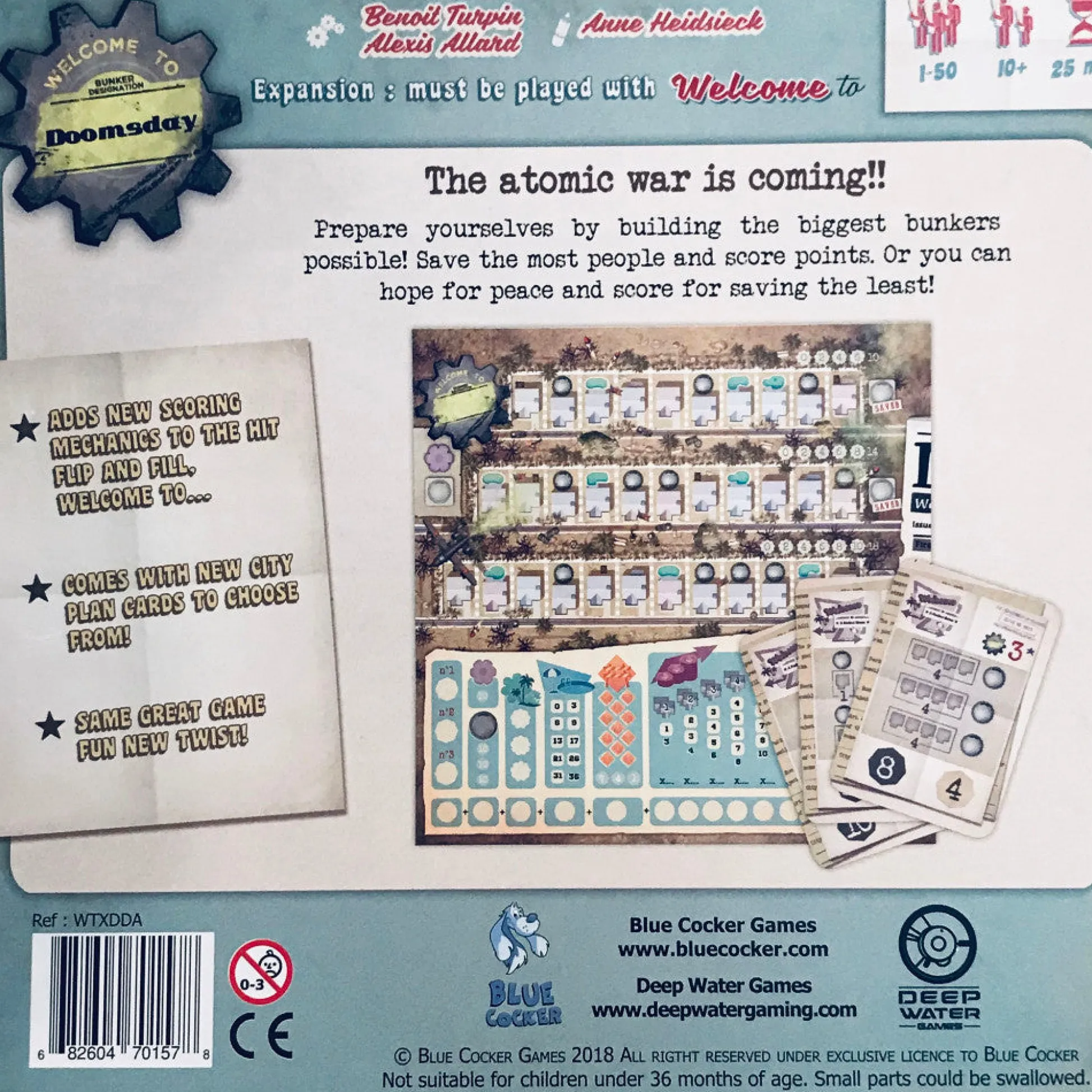 Flat River Group Welcome To... Doomsday Thematic Neighborhood Expansion Board Game* Board Games|Role-Playing Games