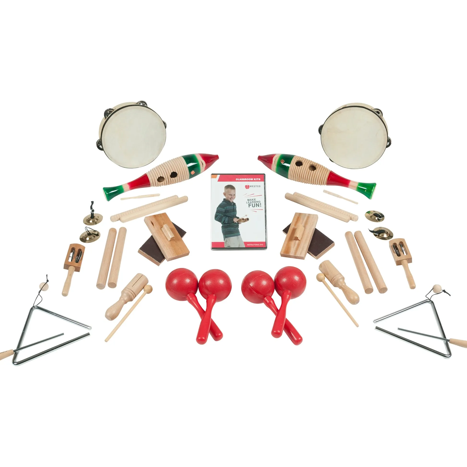 Educators Resource Westco 19-Piece Sound Exploration Music Kit for Kids* Musical & Sound Toys|Musical Toys & Instruments