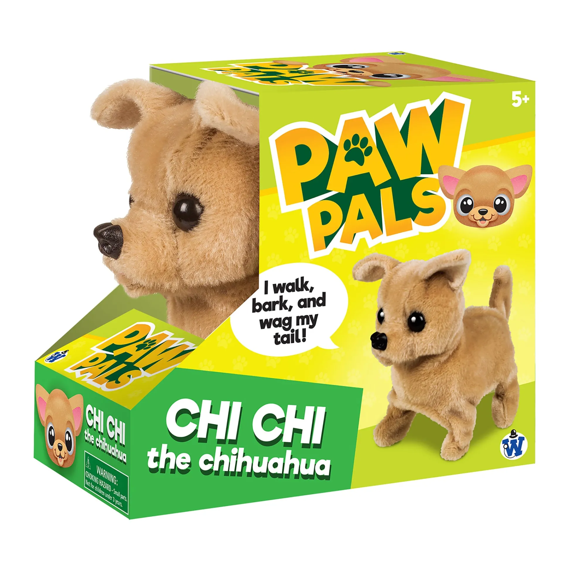 AreYouGame Westminster Paw Pals Interactive Chi Chi the Chihuahua - Soft Beige* Social & Emotional Skills|Interactive Dolls & Pets