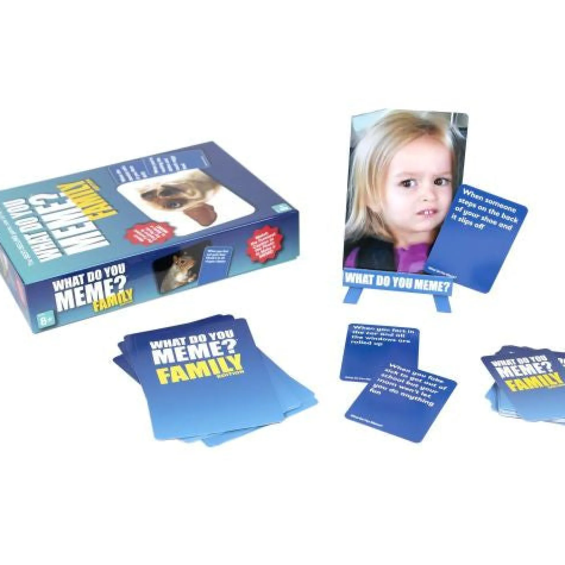 Calendar Holdings, LLC What Do You Meme? Family Edition Hilarious Meme-Making Card Game* Social & Emotional Skills|Card Games