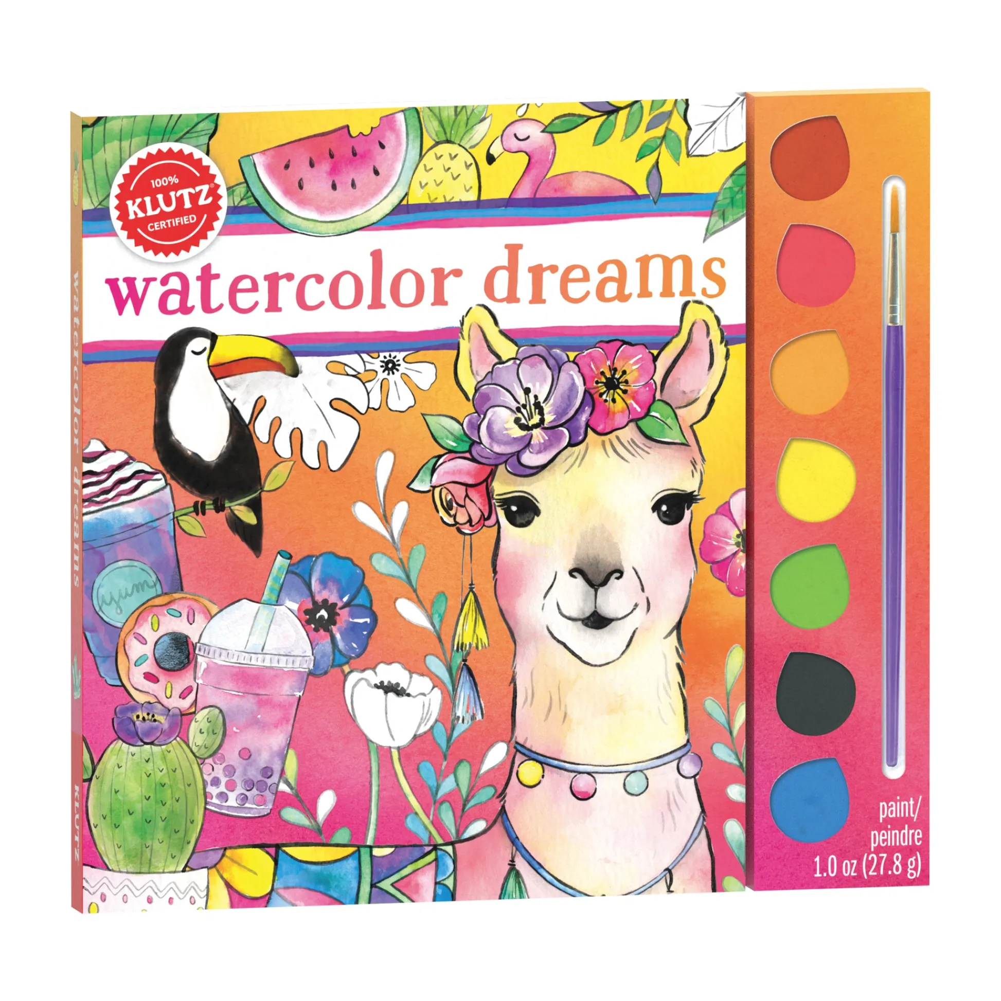 AreYouGame Whimsical Watercolor Dreams Complete Painting Kit for Kids and Teens* Drawing, Color & Painting