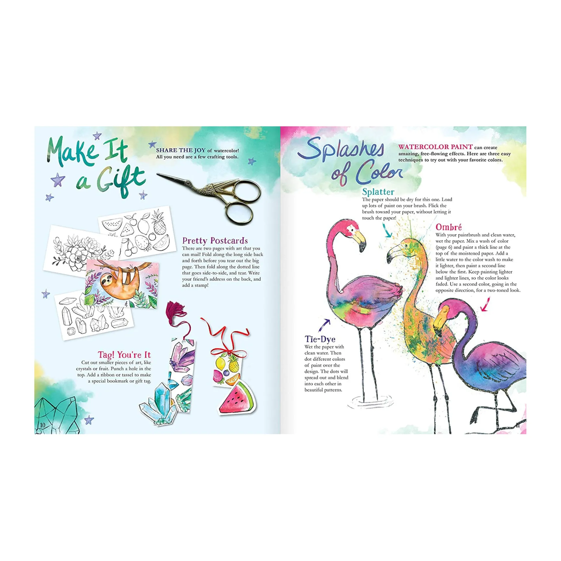 AreYouGame Whimsical Watercolor Dreams Complete Painting Kit for Kids and Teens* Drawing, Color & Painting