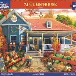 Calendar Holdings, LLC White Mountain Autumn House Scenic Jigsaw Puzzle - 1000 pc* Puzzles