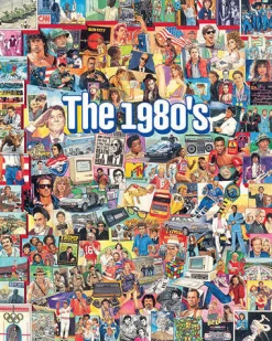 Calendar Holdings, LLC White Mountain 'The 1980s' Retro Jigsaw Puzzle - 1000 pc* Puzzles