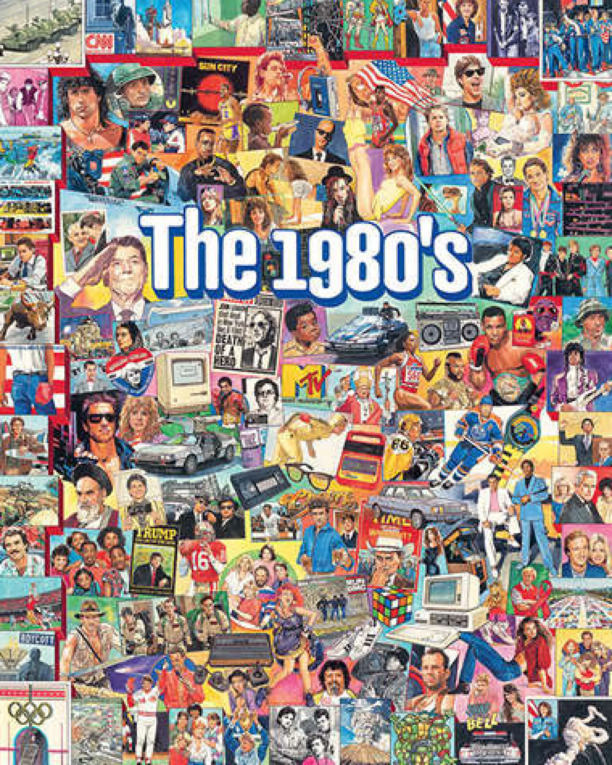 Calendar Holdings, LLC White Mountain 'The 1980s' Retro Jigsaw Puzzle - 1000 pc* Puzzles
