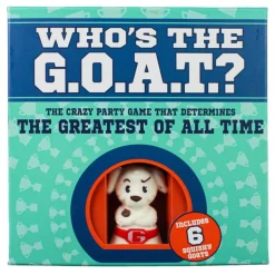 Calendar Holdings, LLC Who's the G.O.A.T? Squishy Goat Challenge Party Game* Social & Emotional Skills|Family & Entertainments Games