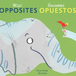 Educators Resource Wild! Concepts Bilingual Board Book Set by Courtney Dicmas, Set of 4*Kids Preschool Education Toys & Activities|Kids Books