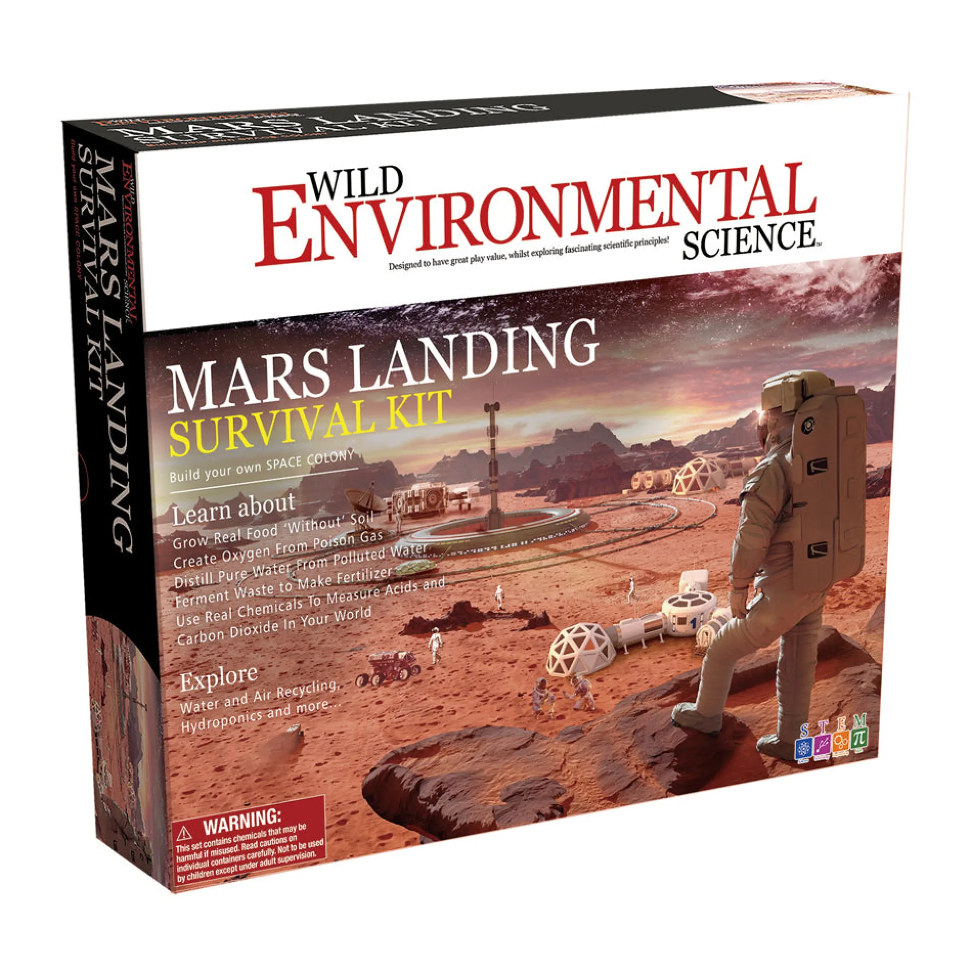 AreYouGame Wild Environmental Science Mars Landing Survival Kit* Science Toys