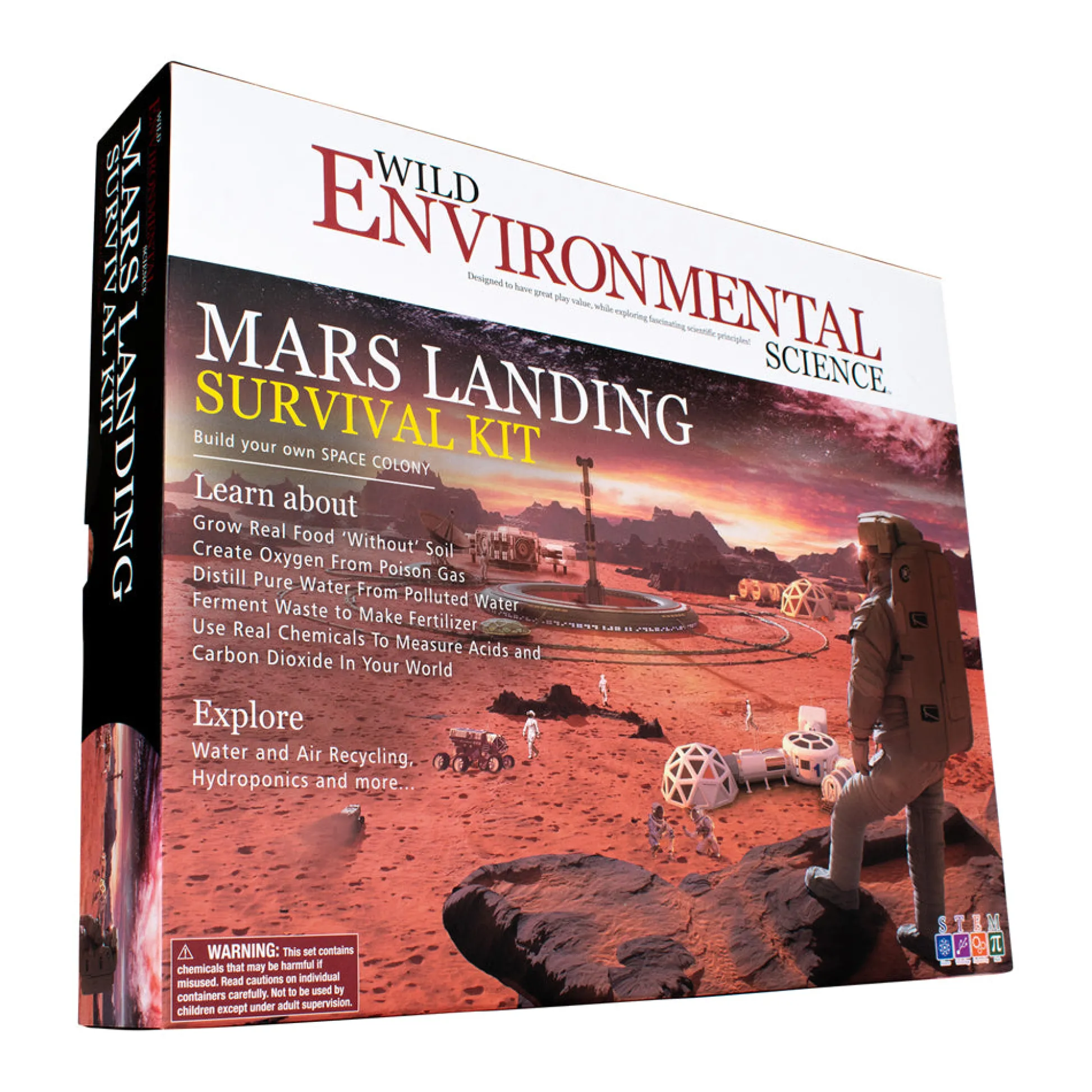 AreYouGame Wild Environmental Science Mars Landing Survival Kit* Science Toys