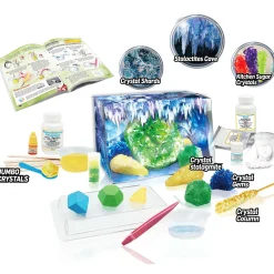 Educators Resource Wild Environmental Science Crystal Caves & Geodes Kit - Grow Stalagmites & More* Science & Discovery