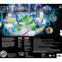 Educators Resource Wild Environmental Science Crystal Caves & Geodes Kit - Grow Stalagmites & More* Science & Discovery