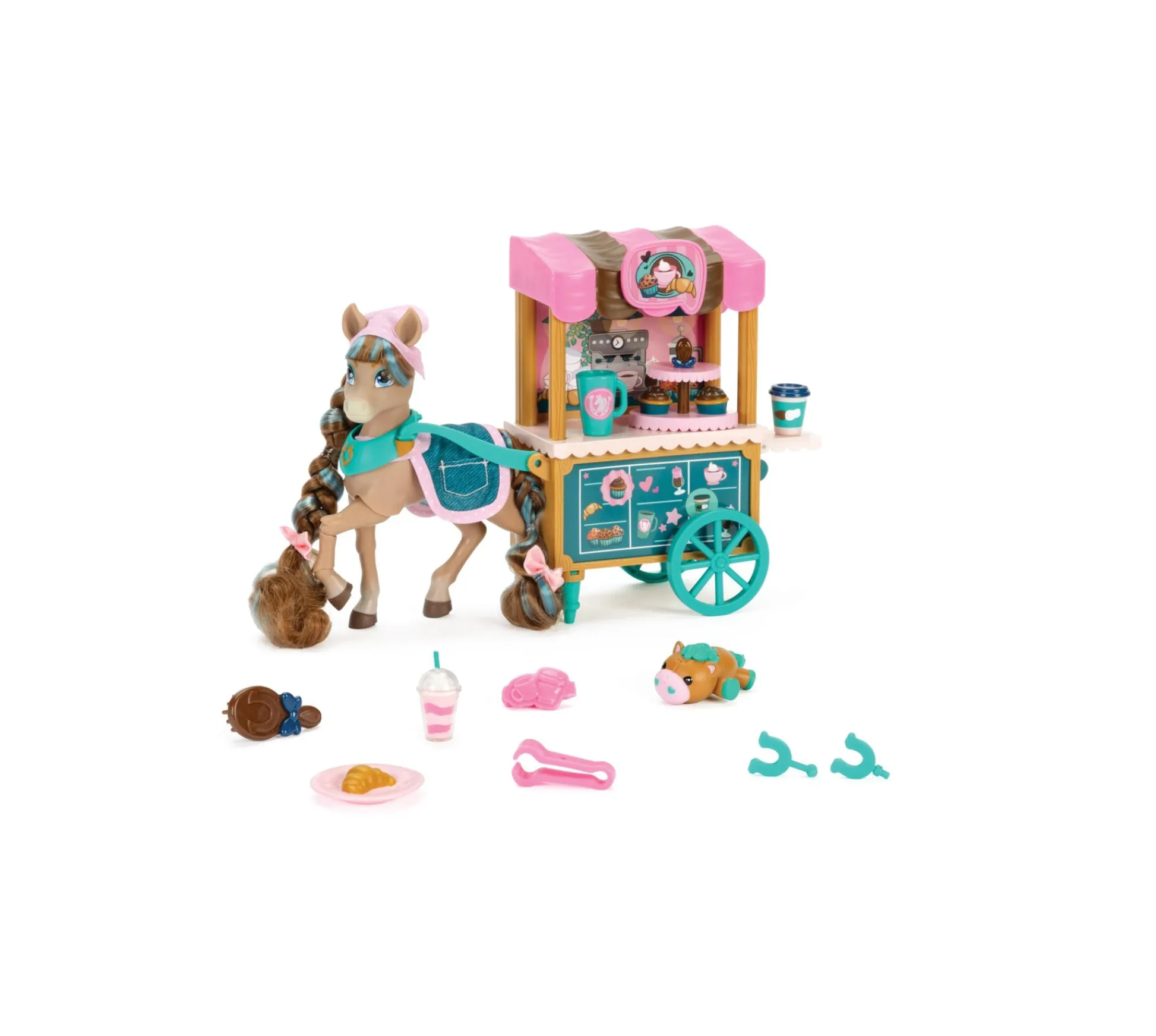 Macy's - Supplier Wild Manes Bakery Cafe Set - Cocoa’s Delightful Playset* Kitchens & Play Food|Dress Up