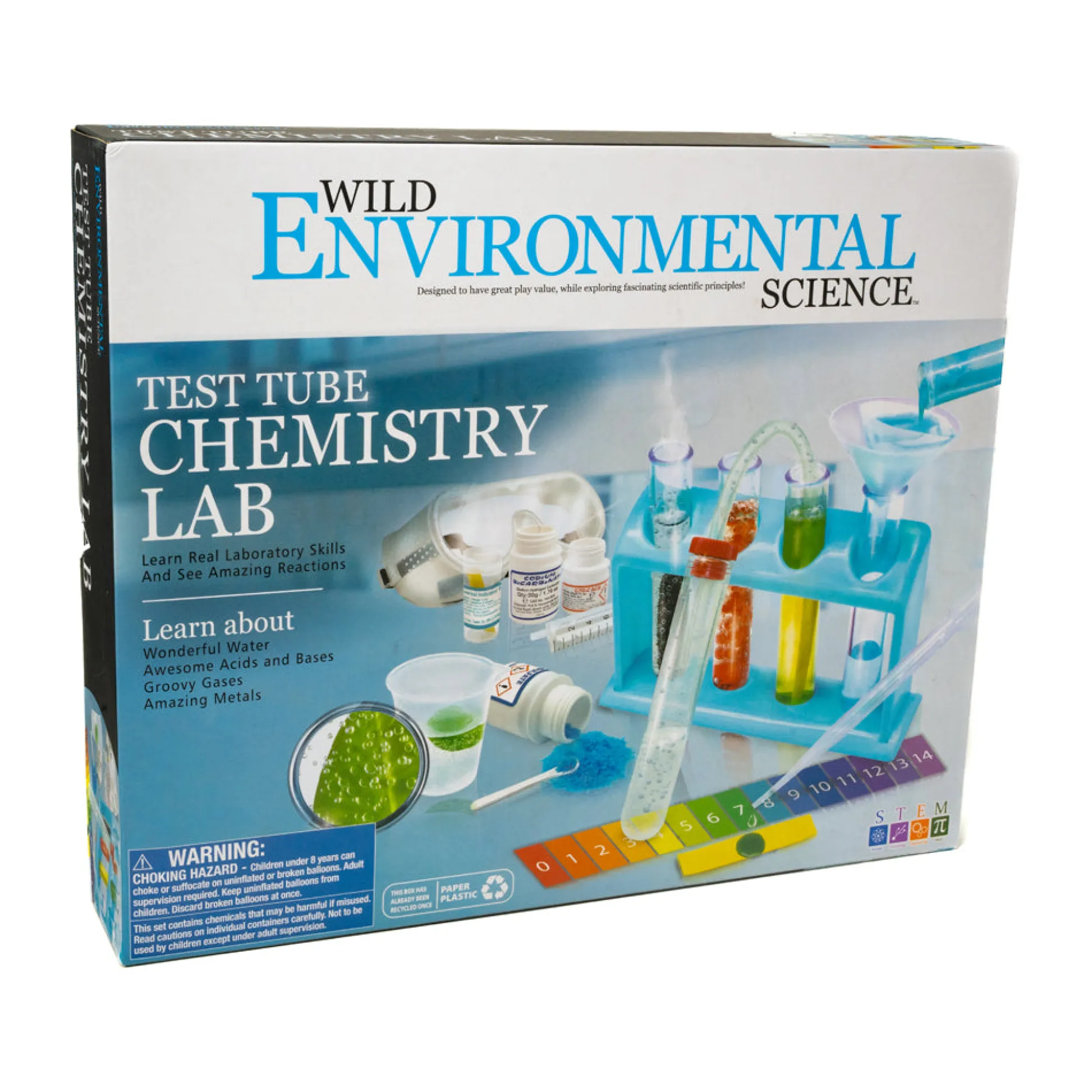 AreYouGame WILD Science Test Tube Chemistry Lab - Educational Science Kit* Science & Discovery