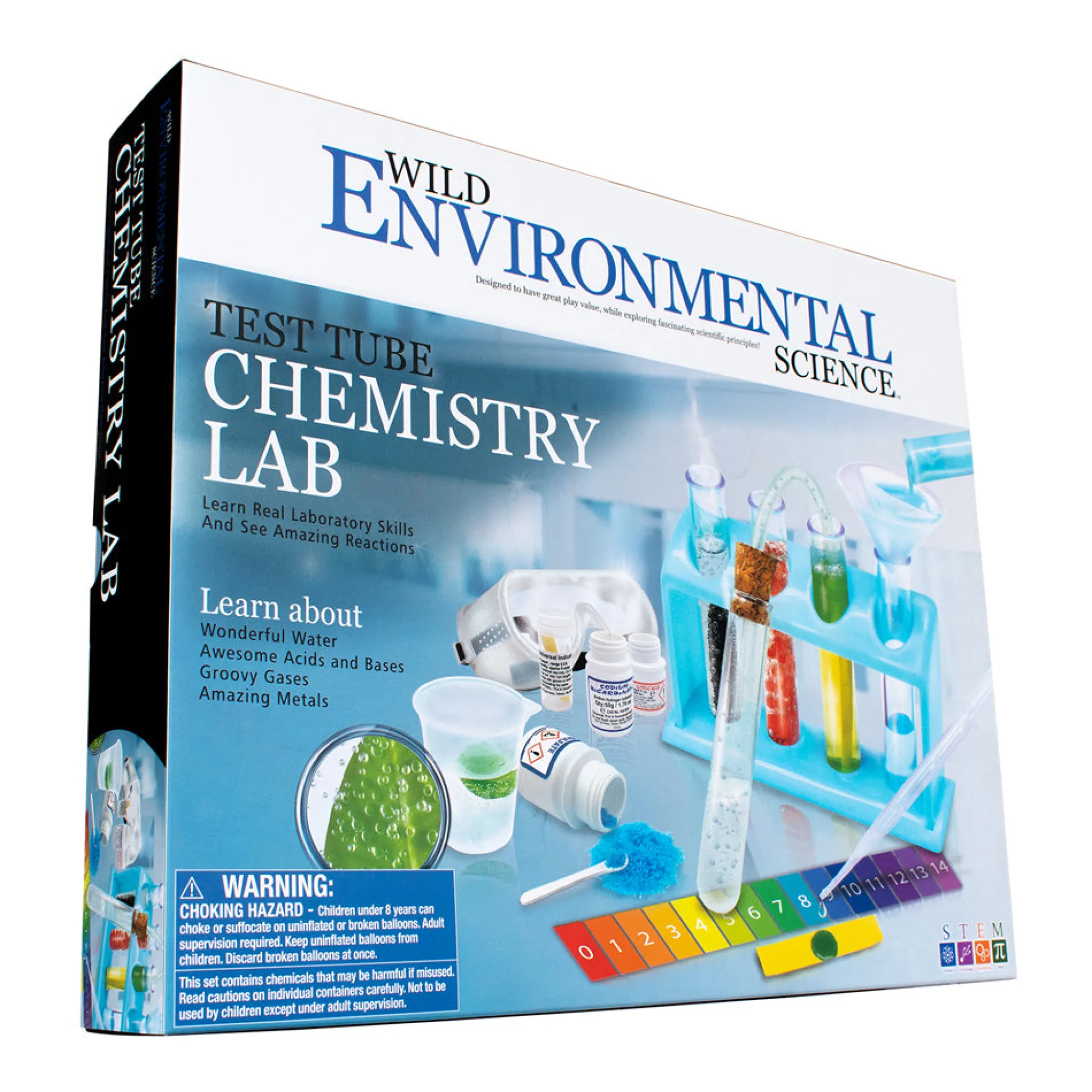 AreYouGame WILD Science Test Tube Chemistry Lab - Educational Science Kit* Science & Discovery