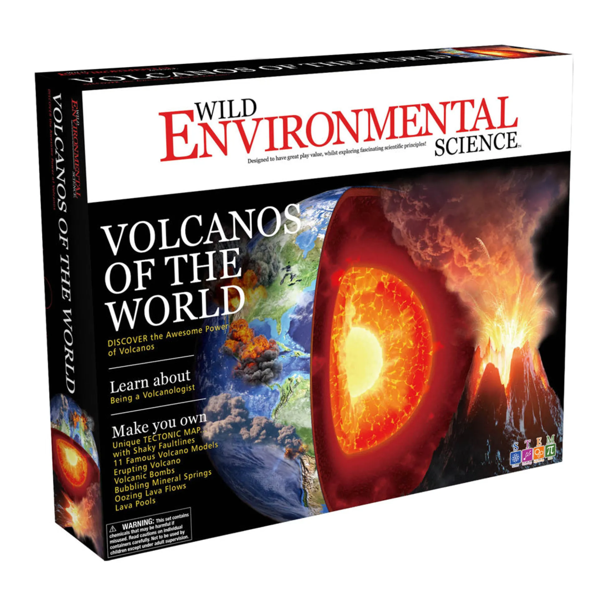 AreYouGame WILD! Science Volcanos of the World Educational Science Kit* Science & Discovery
