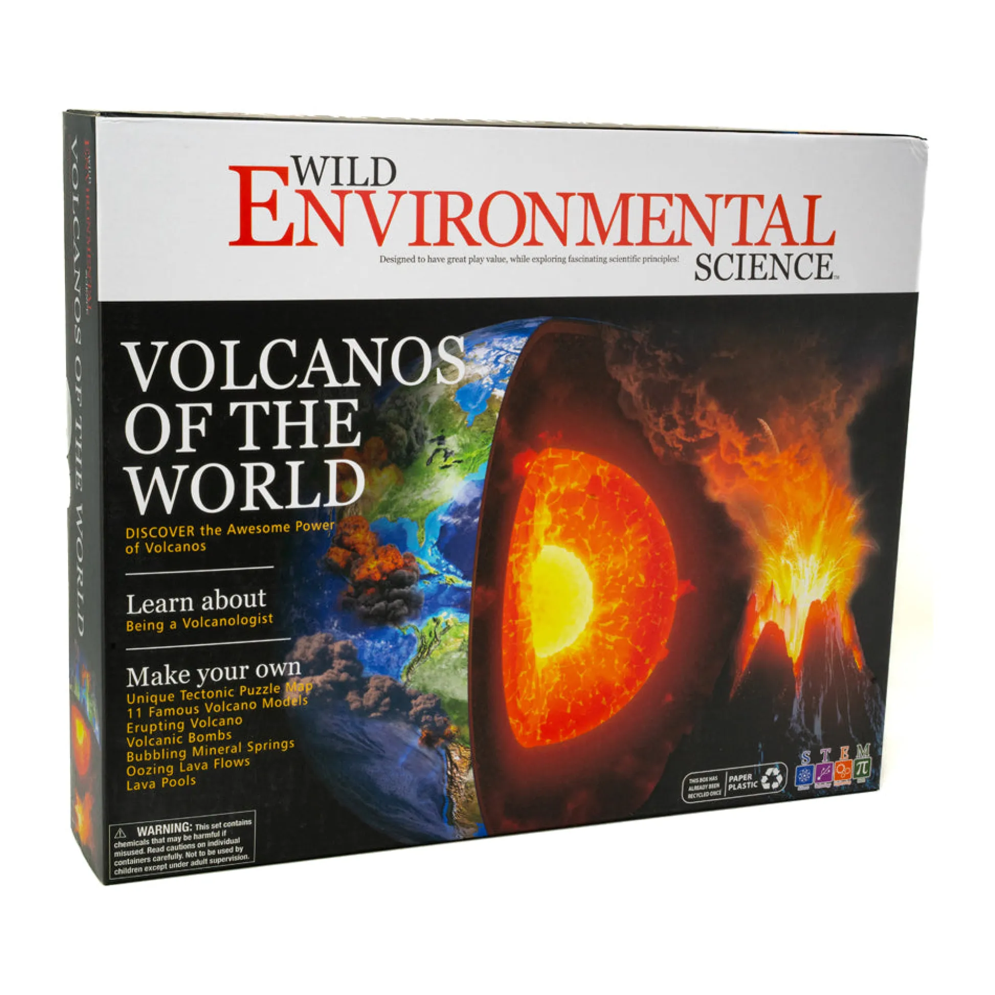AreYouGame WILD! Science Volcanos of the World Educational Science Kit* Science & Discovery