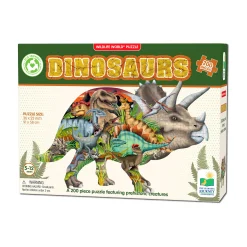 AreYouGame Wildlife World Triceratops-Shaped Dinosaur Puzzle - 200 pcs* Puzzles