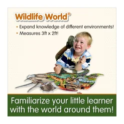 AreYouGame Wildlife World Triceratops-Shaped Dinosaur Puzzle - 200 pcs* Puzzles