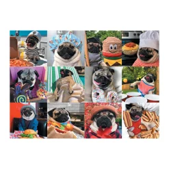 AreYouGame Willow Creek Doug the Pug Life Jigsaw Puzzle - 1000 pc* Puzzles