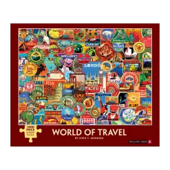 AreYouGame Willow Creek Press World of Travel Jigsaw Puzzle - 1000 pc* Puzzles