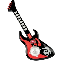 Flat River Group Winfun Cool Sounds Guitar, 8-Key Black & Red Instrument for Ages 3+* Musical & Sound Toys|Musical Toys & Instruments