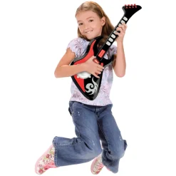 Flat River Group Winfun Cool Sounds Guitar, 8-Key Black & Red Instrument for Ages 3+* Musical & Sound Toys|Musical Toys & Instruments