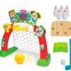 Flat River Group Winfun 4-in-1 Sports Center Toy: Soccer, Basketball, Bowling & Golf* Toy Sports