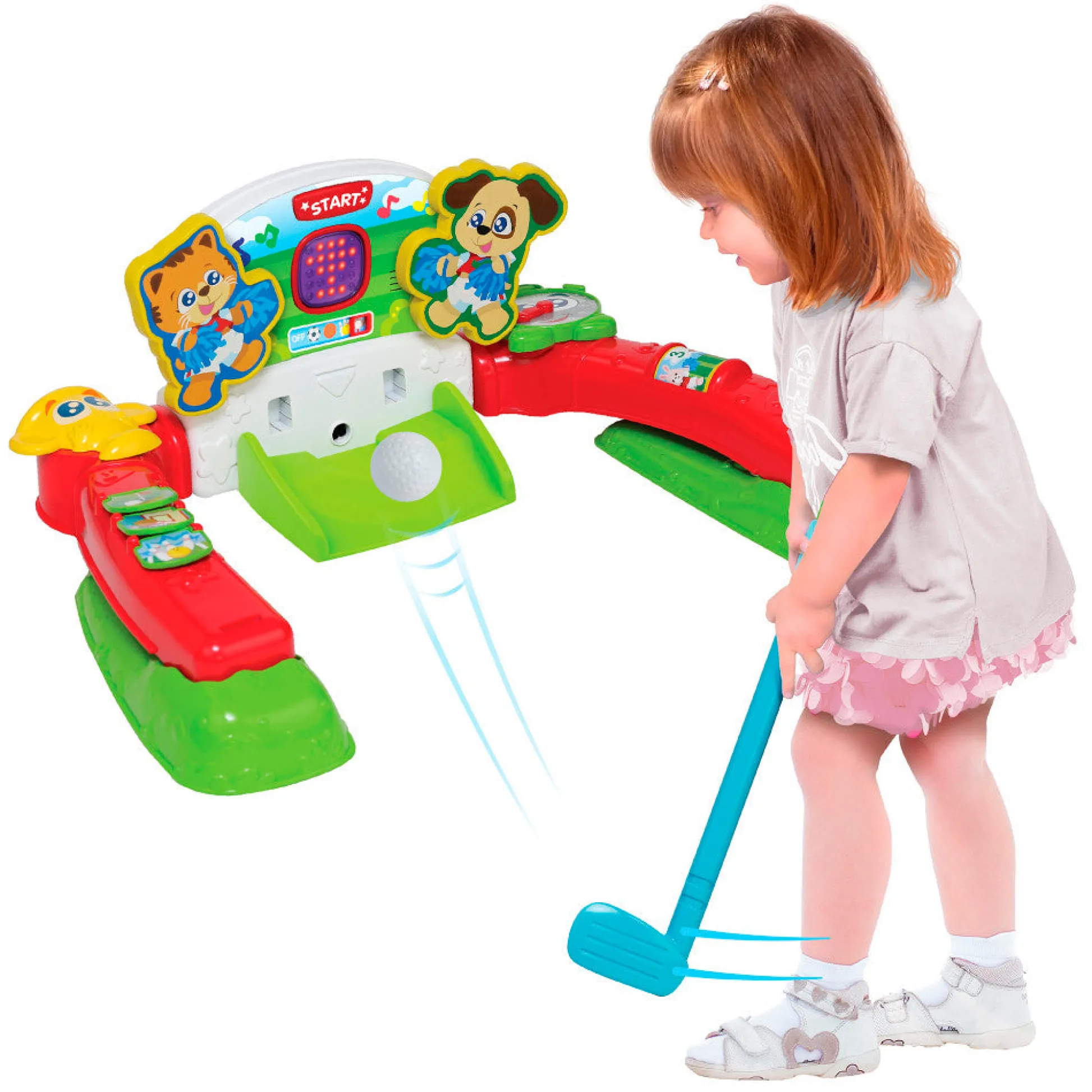 Flat River Group Winfun 4-in-1 Sports Center Toy: Soccer, Basketball, Bowling & Golf* Toy Sports
