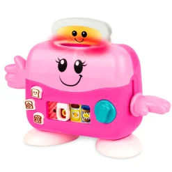Flat River Group Winfun Mycook Master Toast 'N Fun Tea Set – Pink* Kitchens & Play Food|Dress Up