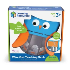 AreYouGame Wise Owl Teaching Bank - Interactive Money Management Toy* Preschool Education Toys & Activities