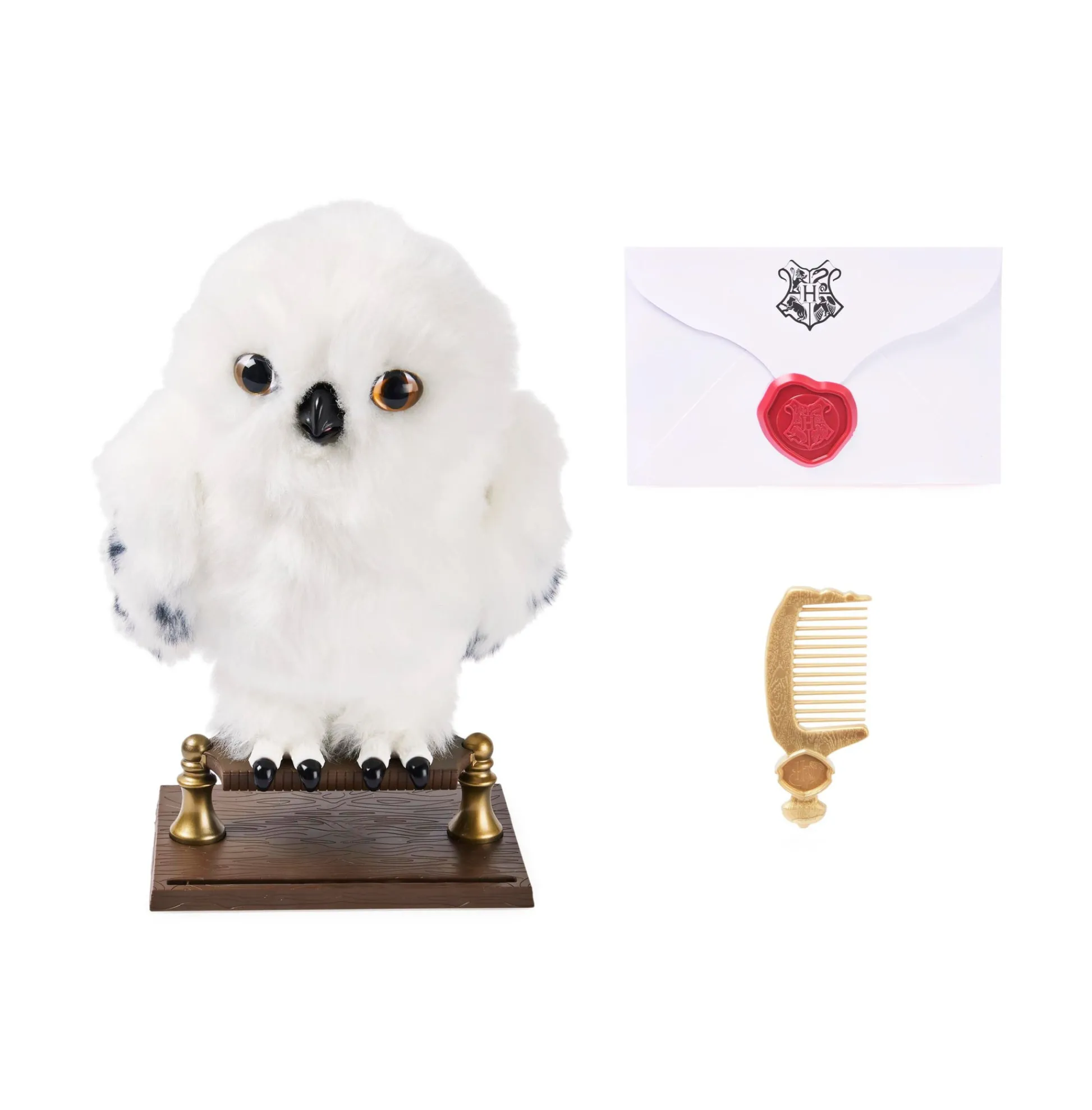 Macy's - Supplier Wizarding World Enchanting Hedwig Interactive Plush* Interactive Dolls & Pets|Stuffed Animals & Plush Toys