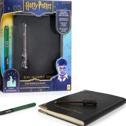 Flat River Group Wizarding World Harry Potter Tom Riddle's Diary Set with Slytherin UV Pen & Magic Wand* Miniature & Collectible Dolls|Stuffed Animals & Plush Toys