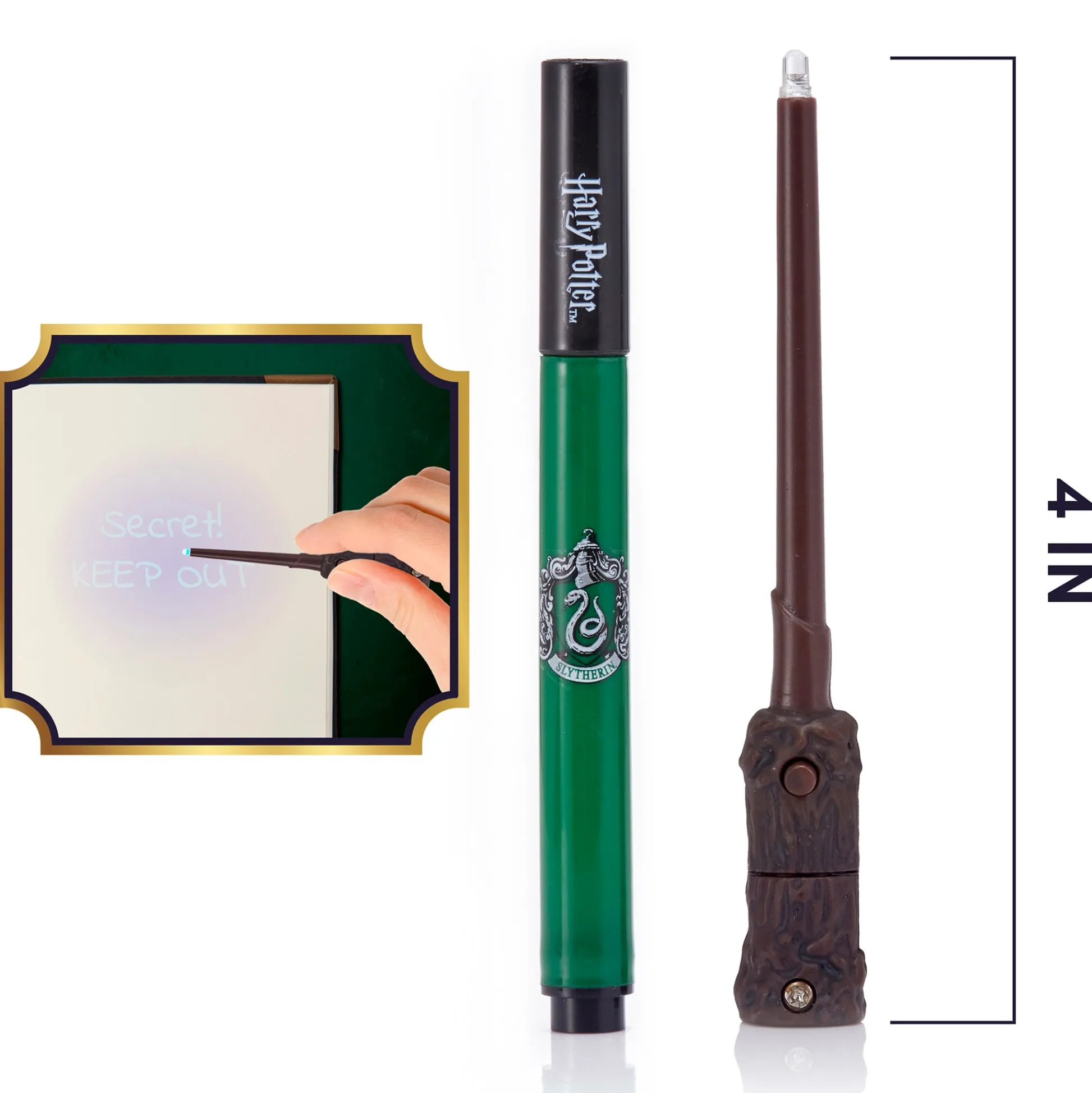 Flat River Group Wizarding World Harry Potter Tom Riddle's Diary Set with Slytherin UV Pen & Magic Wand* Miniature & Collectible Dolls|Stuffed Animals & Plush Toys
