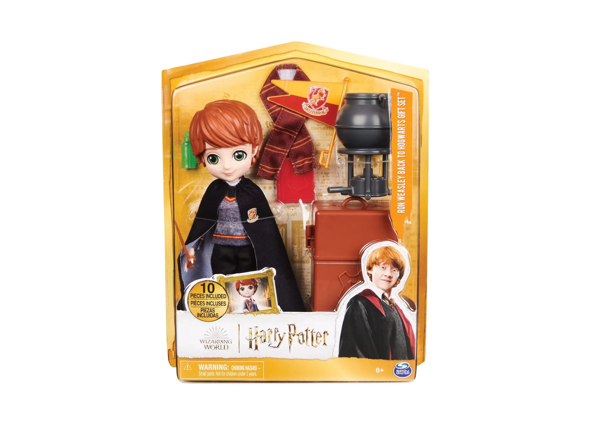 Macy's - Supplier Wizarding World 8-inch Ron Weasley Collectible Doll with Accessories* Miniature & Collectible Dolls|Stuffed Animals & Plush Toys