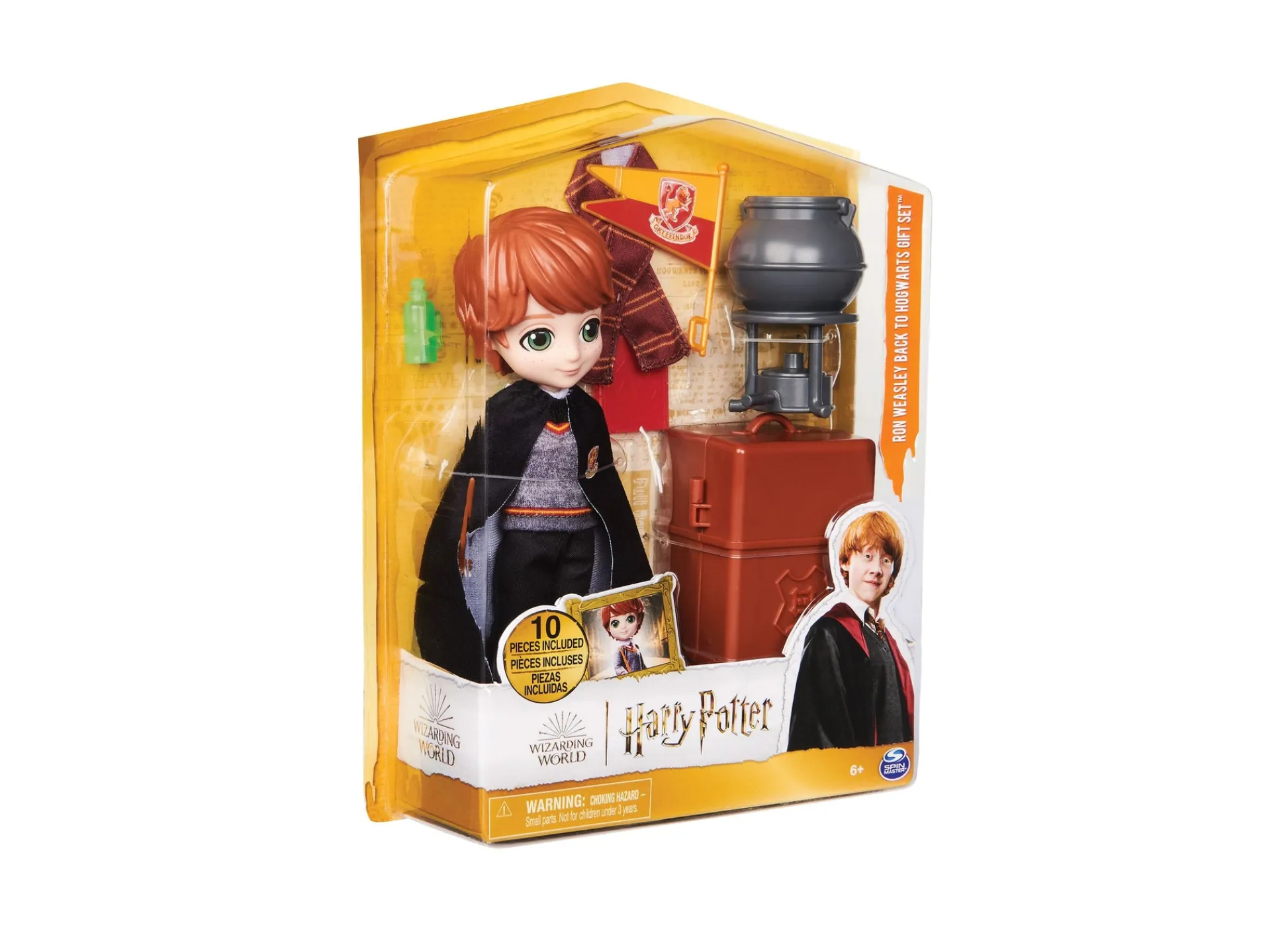 Macy's - Supplier Wizarding World 8-inch Ron Weasley Collectible Doll with Accessories* Miniature & Collectible Dolls|Stuffed Animals & Plush Toys