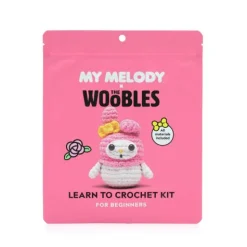 Calendar Holdings, LLC Woobles My Melody Beginner-Friendly Crochet Kit* Crafts & Activities