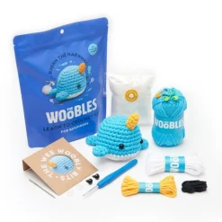 Calendar Holdings, LLC Woobles Narwhal Beginner's Delight Crochet Kit* Crafts & Activities