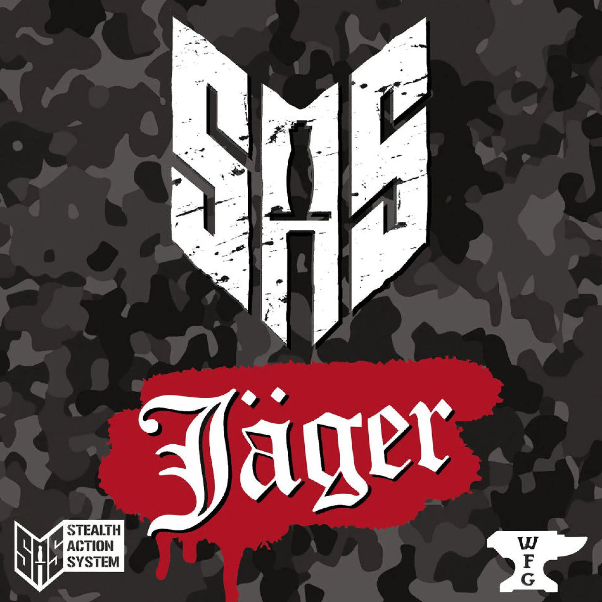 Flat River Group Word Forge Games: SAS Rogue Regiment - Jager Expansion - Strategic WWII Board Game* Strategy Games