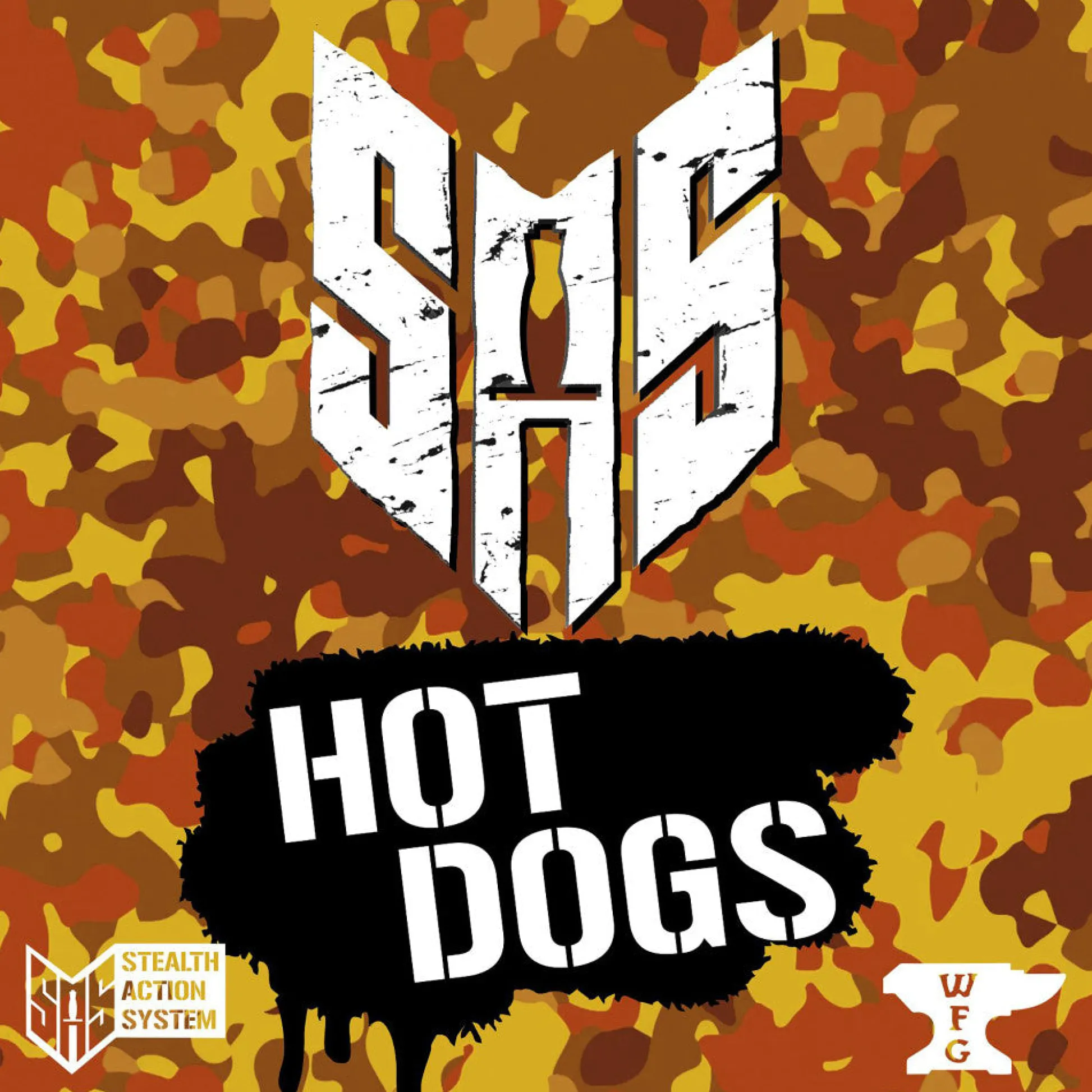 Flat River Group Word Forge Games: SAS Rogue Regiment - Hot Dogs Expansion - WWII Strategy Board Game* Role-Playing Games|Board Games