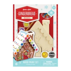 AreYouGame Works of Ahhh Gingerbread House Wood Painting Craft Kit* Crafts & Activities