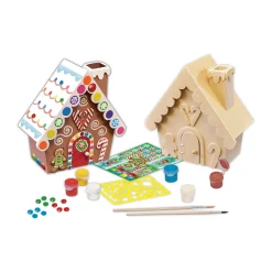 AreYouGame Works of Ahhh Gingerbread House Wood Painting Craft Kit* Crafts & Activities