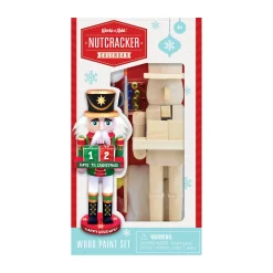 AreYouGame Works of Ahhh Nutcracker Calendar Wood Paint Set - Holiday Craft Kit* Crafts & Activities
