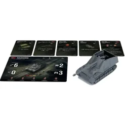 Flat River Group World of Tanks: German Nashorn Tank Expansion - Miniatures Game* Miniature Figures & Games