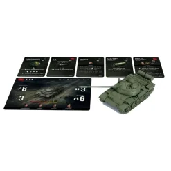 Flat River Group World of Tanks: Soviet T-54 Medium Tank Expansion - Miniatures Game* Miniature Figures & Games