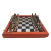 AreYouGame WorldWise Imports Civil War Generals 3.25-inch Chess Set with Cherry Stained Chest Board* Board Games|Role-Playing Games