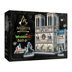 AreYouGame Wrebbit Assassin's Creed Unity Notre-Dame 3D Puzzle - 860 Piece Set* Puzzles