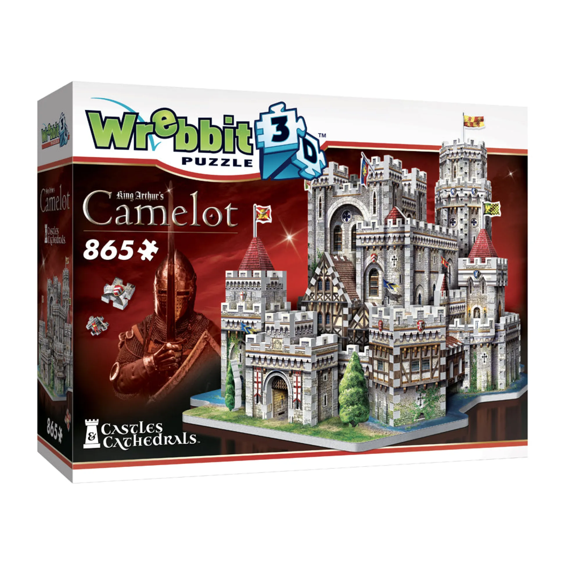 AreYouGame Wrebbit Castles & Cathedrals King Arthur's Camelot 3D Puzzle - 865 pc* Puzzles