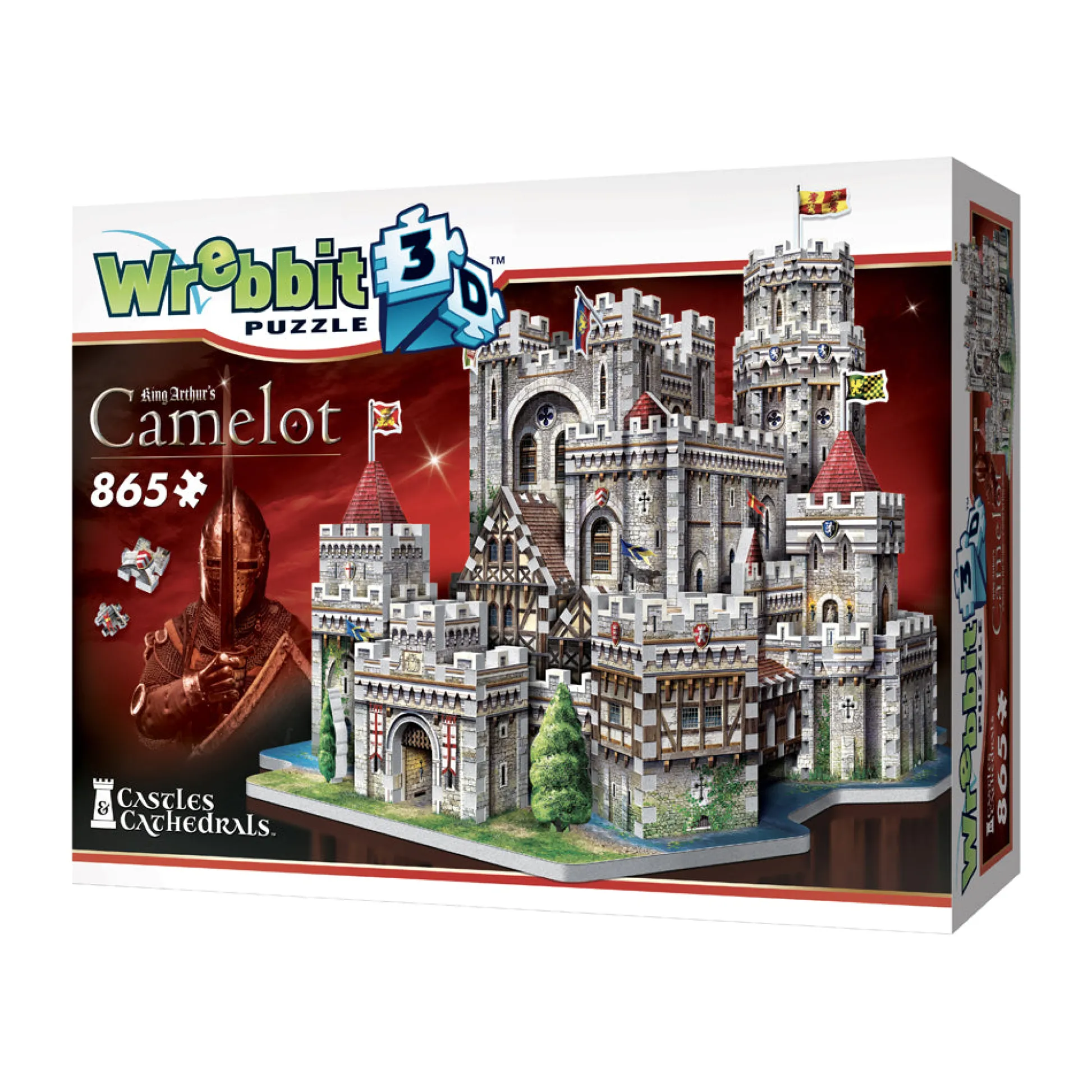 AreYouGame Wrebbit Castles & Cathedrals King Arthur's Camelot 3D Puzzle - 865 pc* Puzzles